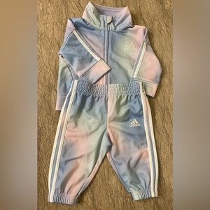 Adidas Baby 2-Piece Tie-Dye Track Suit